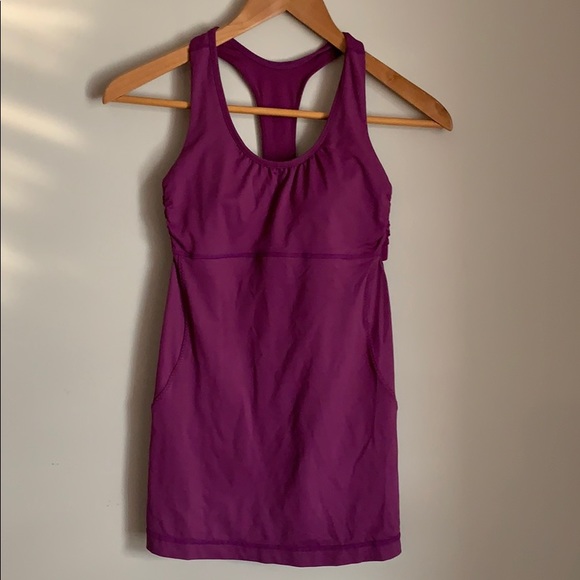 lululemon Turbo tank size 4 in purple - Picture 2 of 4